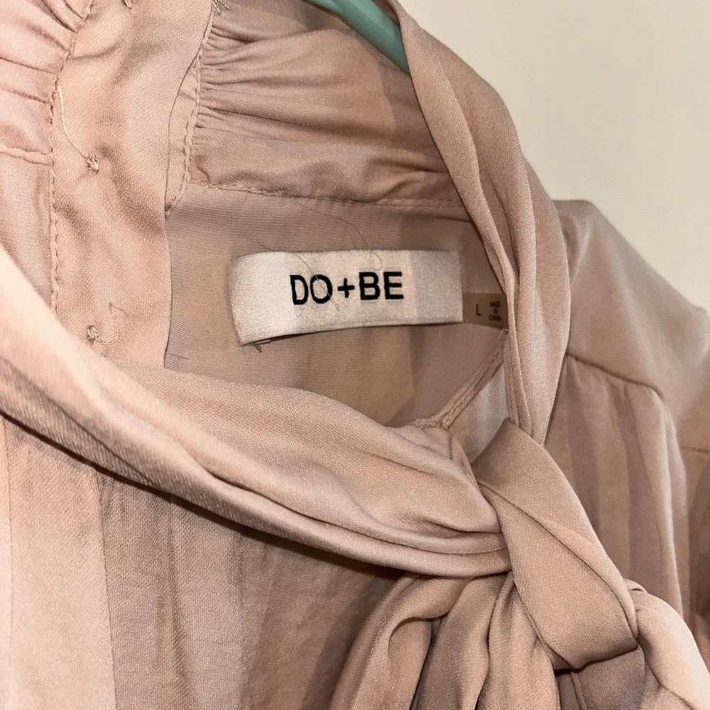 Do+Be tie neck puff sleeve blouse - Picture 6 of 6